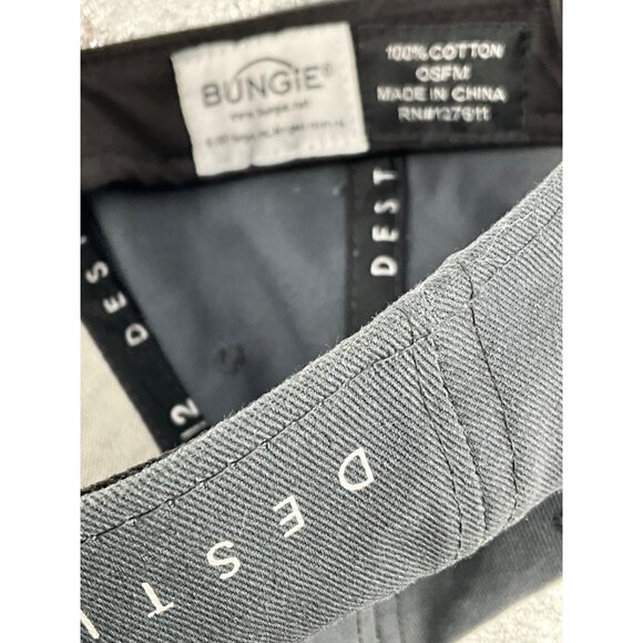 Destiny Bungie Snapback Cap OSFM Gray & Green Geometric Design - Picture 3 of 9